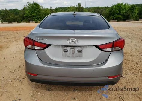 2016 Hyundai Elantra Se z USA, uszkodzony, nr VIN KMHDH4AE6GU493032